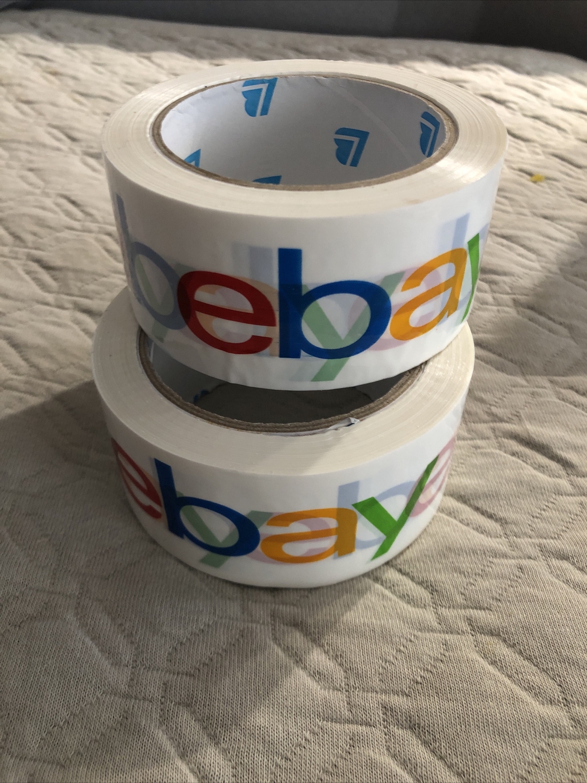 eBay Branded Packaging Shipping Tape 2 Rolls 2″ x 75 Yards Multi Color