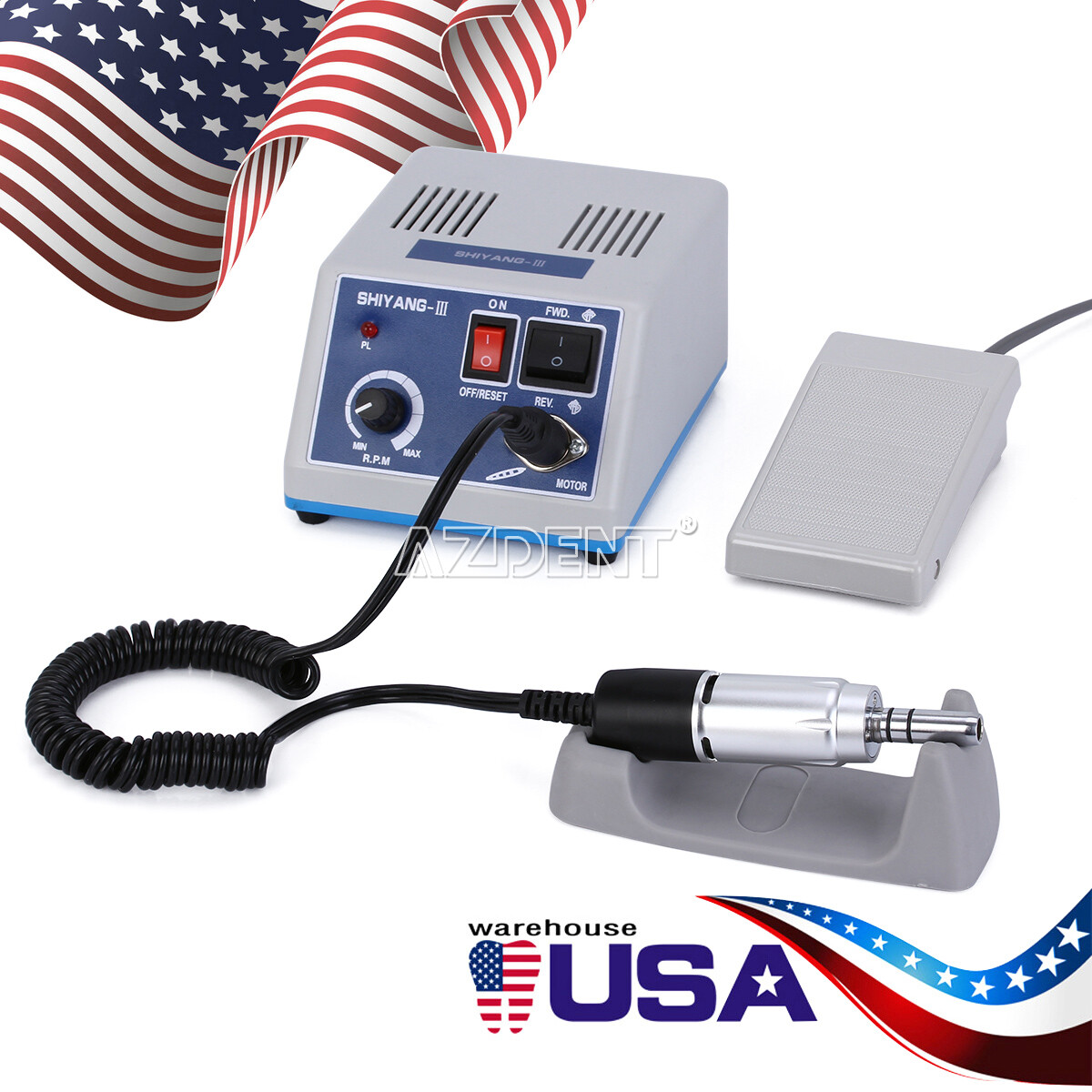 Dental Lab Micromotor N3 Micro Motor Polishing & 35K RPM Handpiece