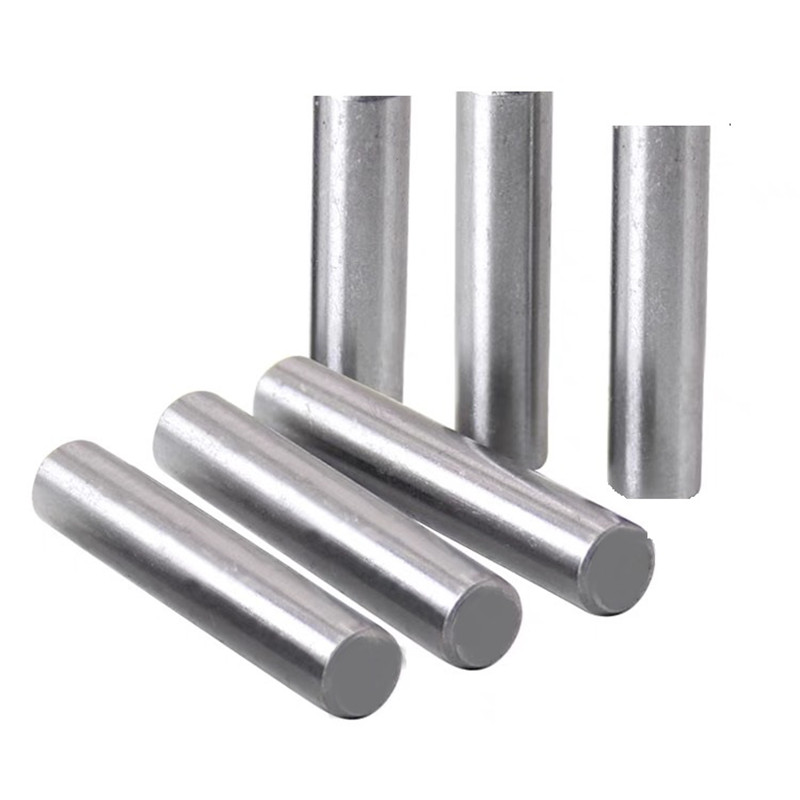 Nickel Silver Round Rod Ø3-20mm CuNiZn Alloy Solid Bar Custom Cut Alloy L:100mm