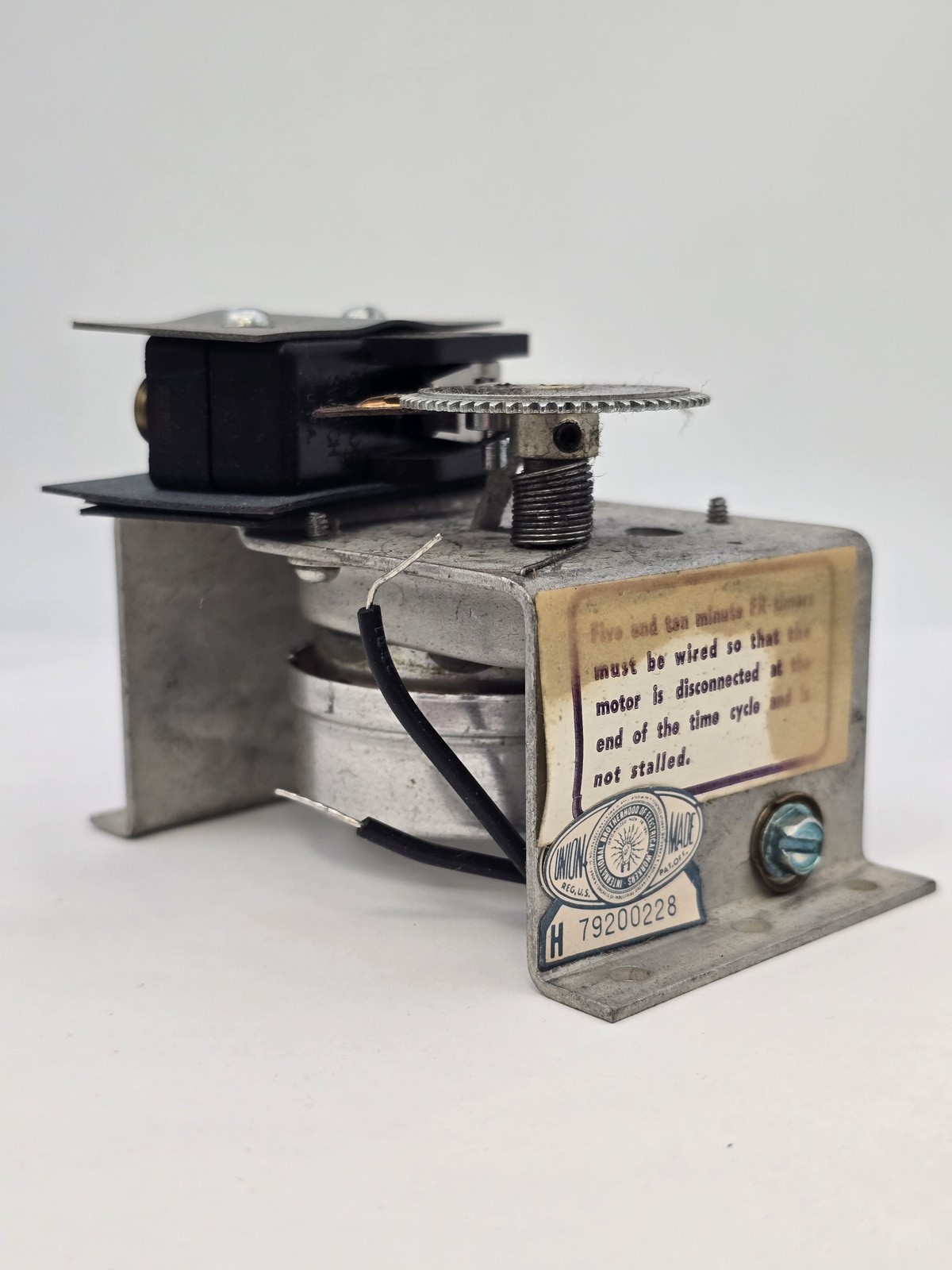 Zenith FR-5M Timing Control Module 15A 120V Range 0-5MIN