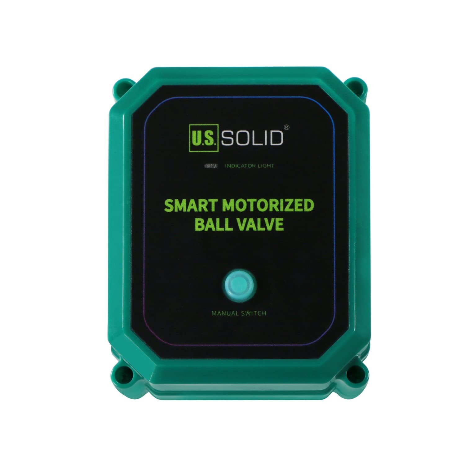 U. S. Solid Wifi Smart Motorized Ball Valve 1/2 in 304SS US Plug Manual Switch