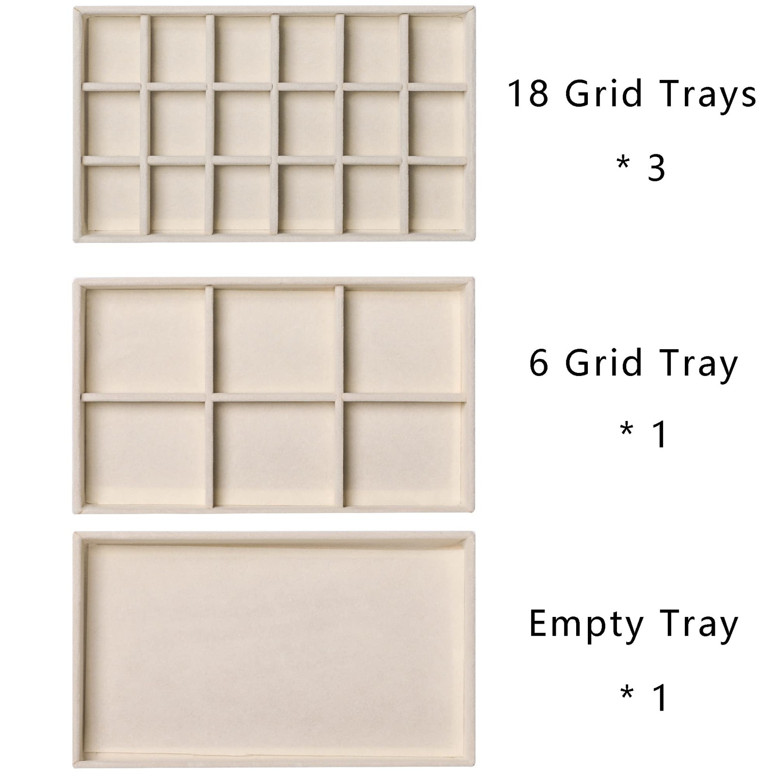 Frebeauty Acrylic Jewelry Organizer Earring Organizer Box with 5 Drawers Earring