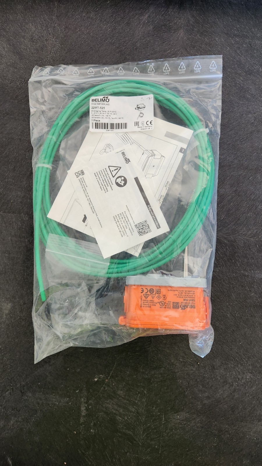 Belimo 22MT-525 Averaging Temperature Sensor New In Box