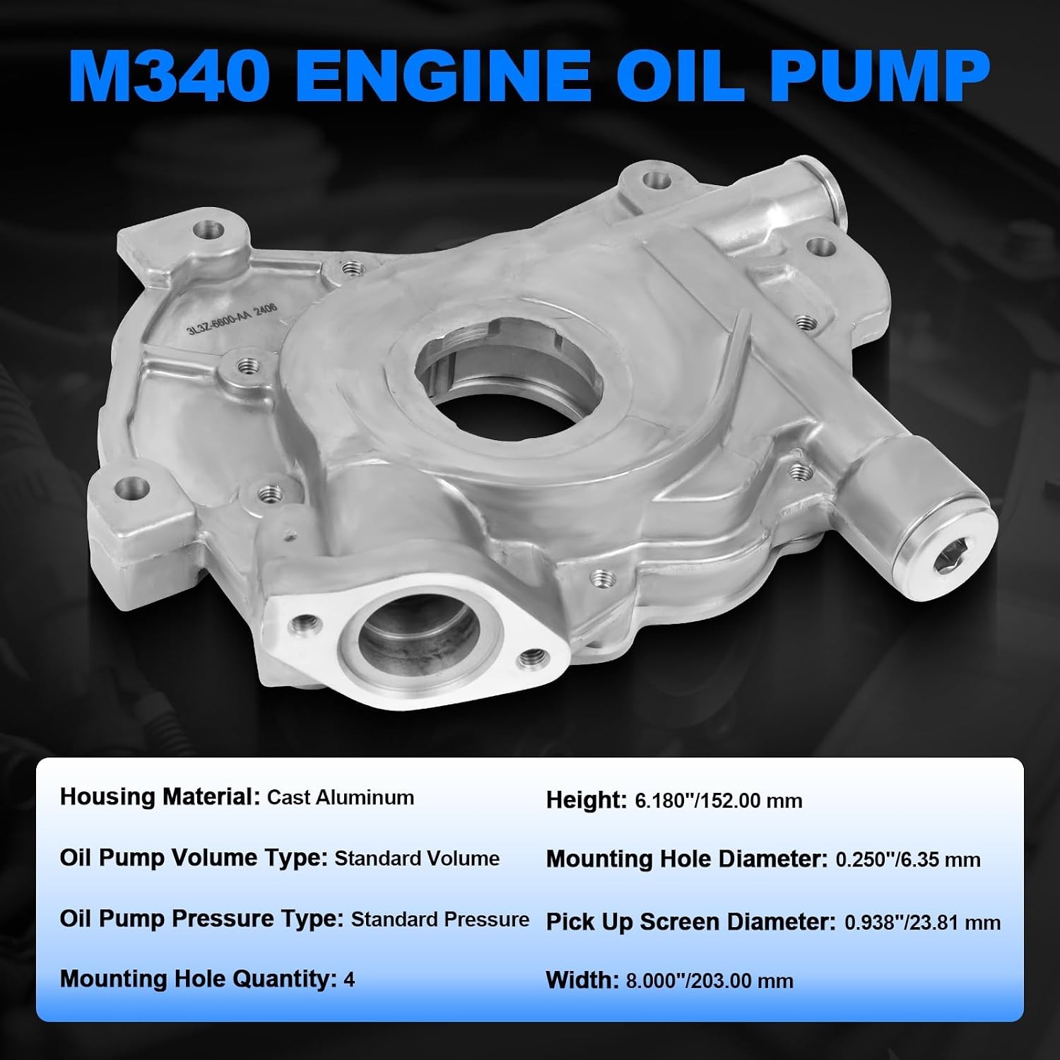 5.4 Timing Chain Kit with Water Pump & Oil Pump – Compatible with 2004-2011 Ford