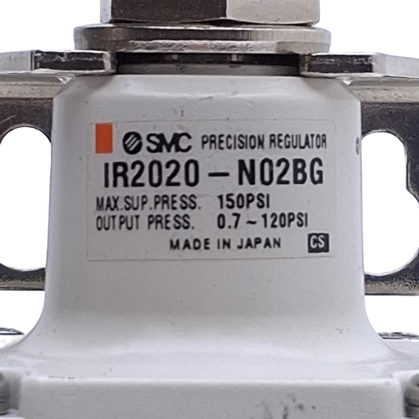 SMC IR2020-N02BG Precision Regulator 0.01-0.8MPa Range, 1/4″ NPT, 150psi Max