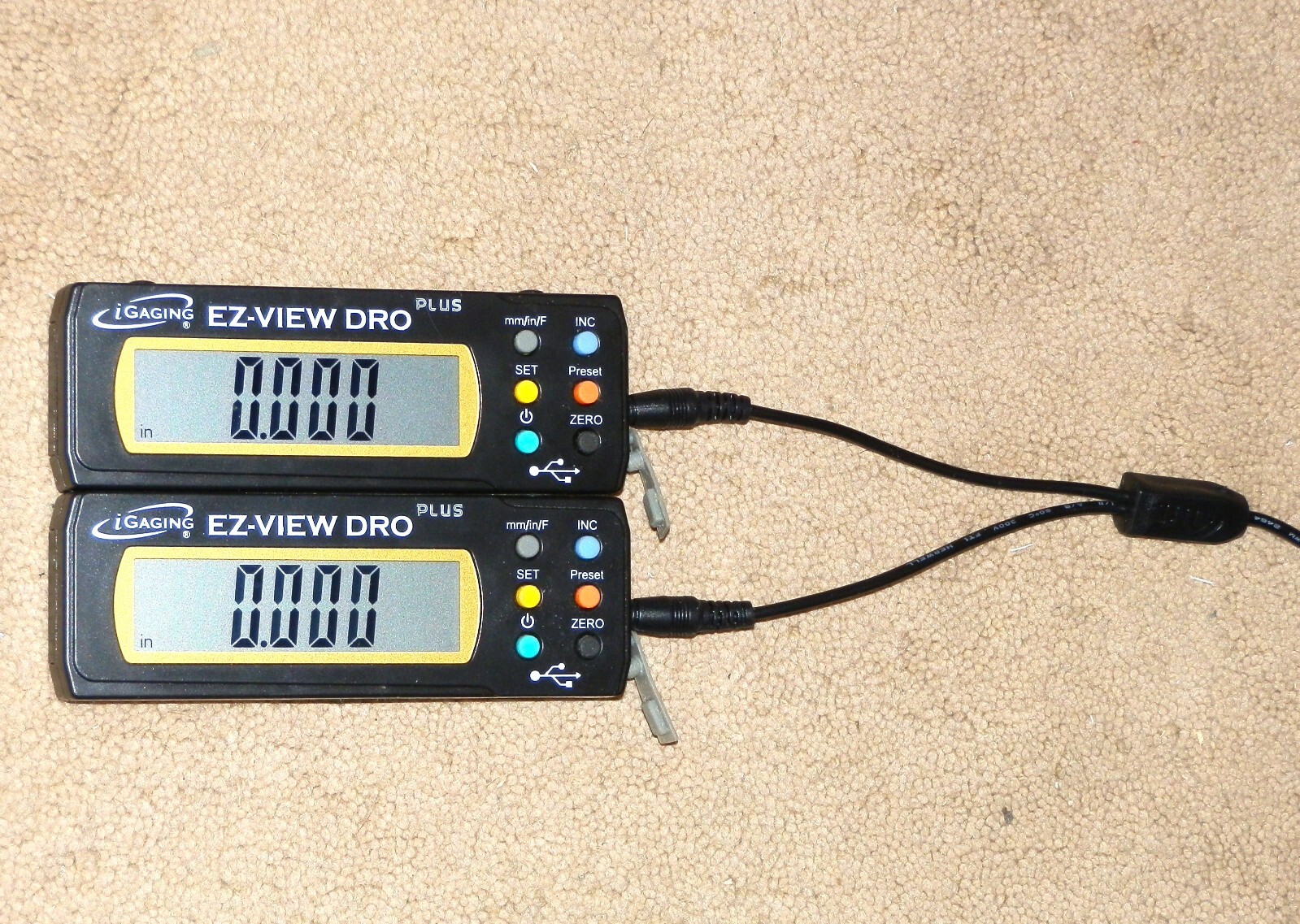 Power Adapter For iGaging DRO EZ View & Absolute Plus up to 2 Displays