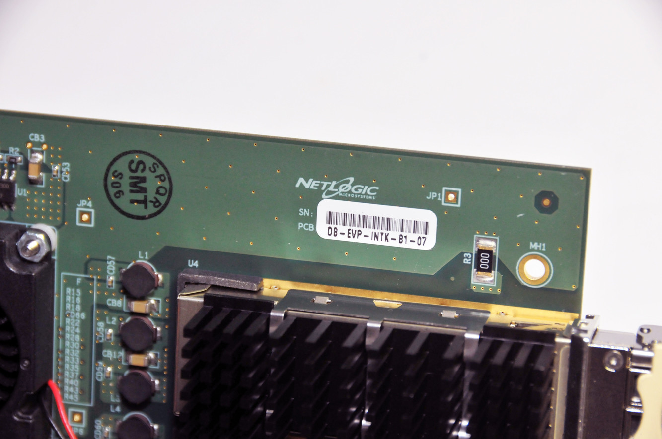 NetLogic 10G Ethernet Development Board DB-EVP-INTK-B1 with 4x 10G XFP