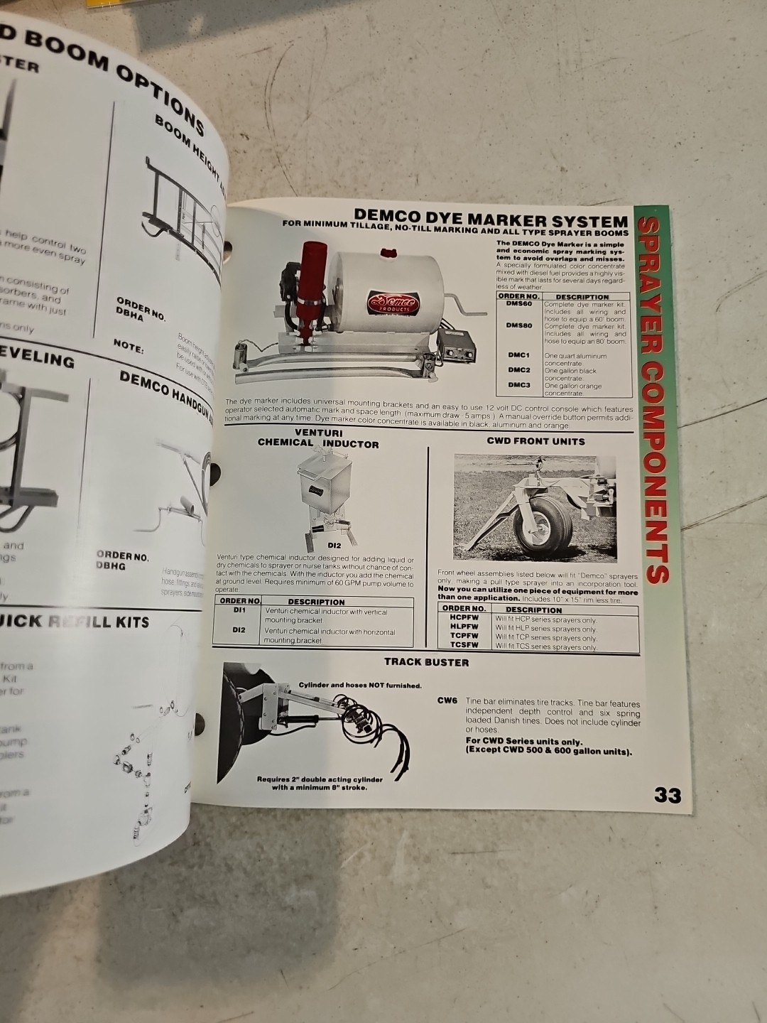 Vintage Demco Sprayer Equipment Catalog No. 39