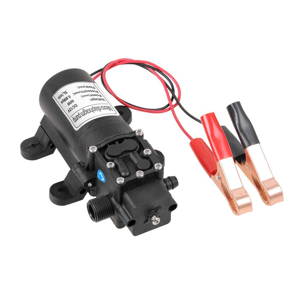 Motor Oil Fuel Fluid Extractor Electric Siphon Transfer Change Pump 12V & 3 Hose