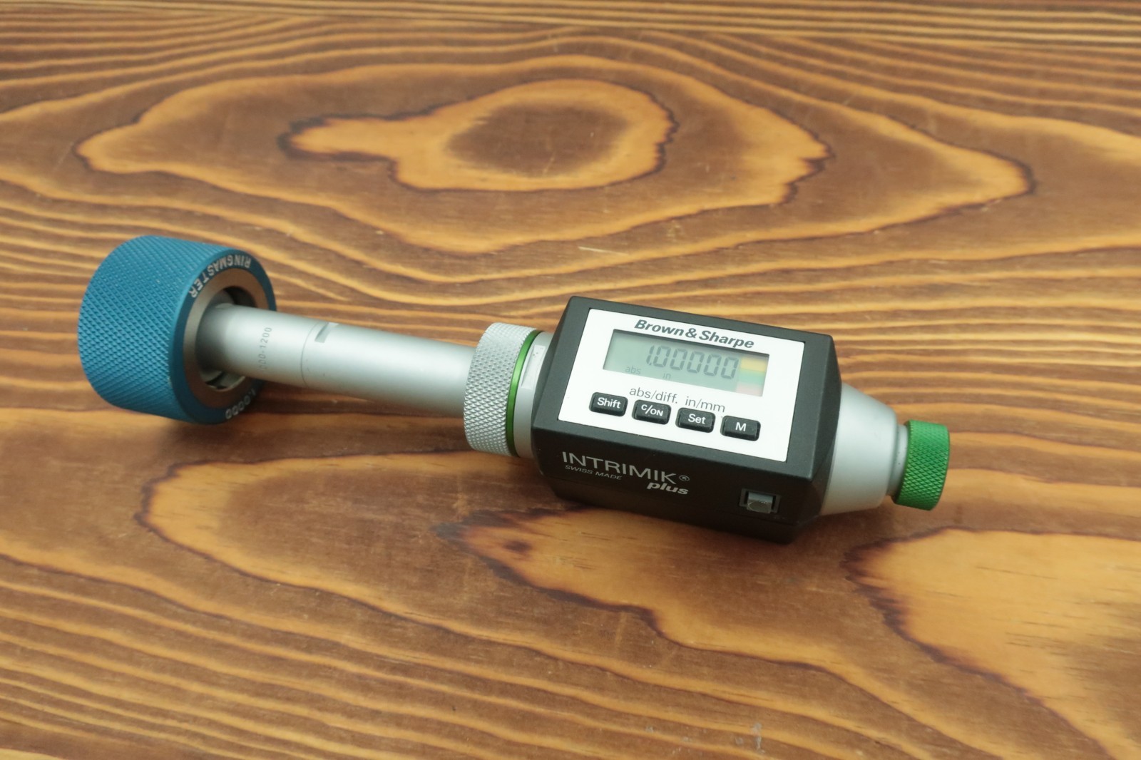 Brown & Sharpe 599-290-120 Intrimik Plus Digital Bore Gage 1.000-1.200″ Swiss