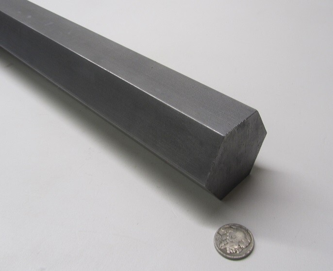 4140 Alloy Steel Hex Rod 2.00″ Hex x 6 Foot Length