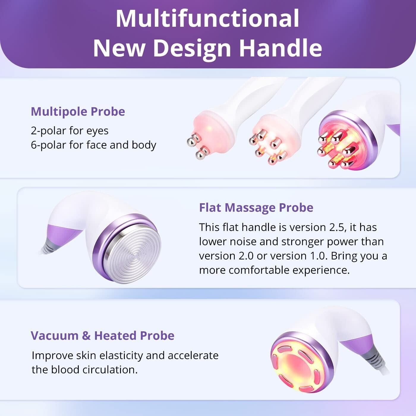 9 in 1 Multifunction Beauty Machine for Body Massage&Facial Skin Care Salon Use
