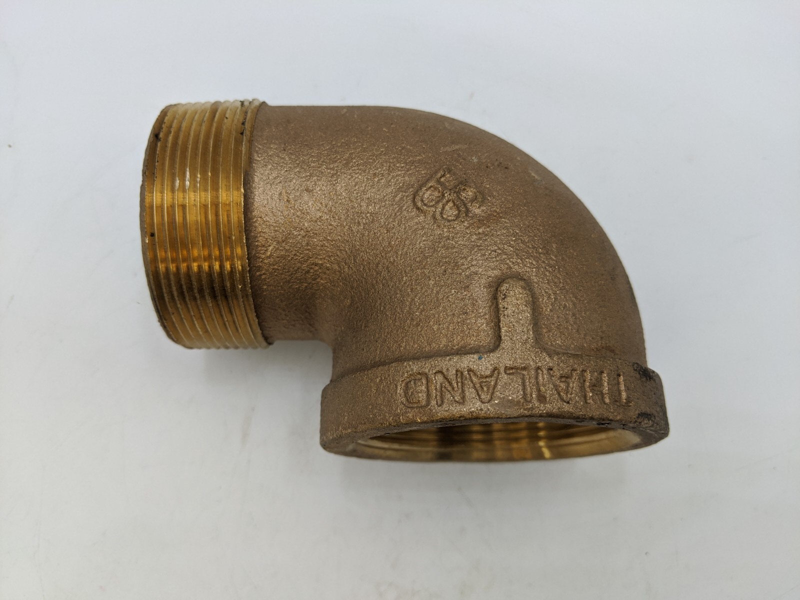 FNW Low Lead Compliant Bronze 90Deg Elbow Street Fitting 2″ NPT Threaded M F
