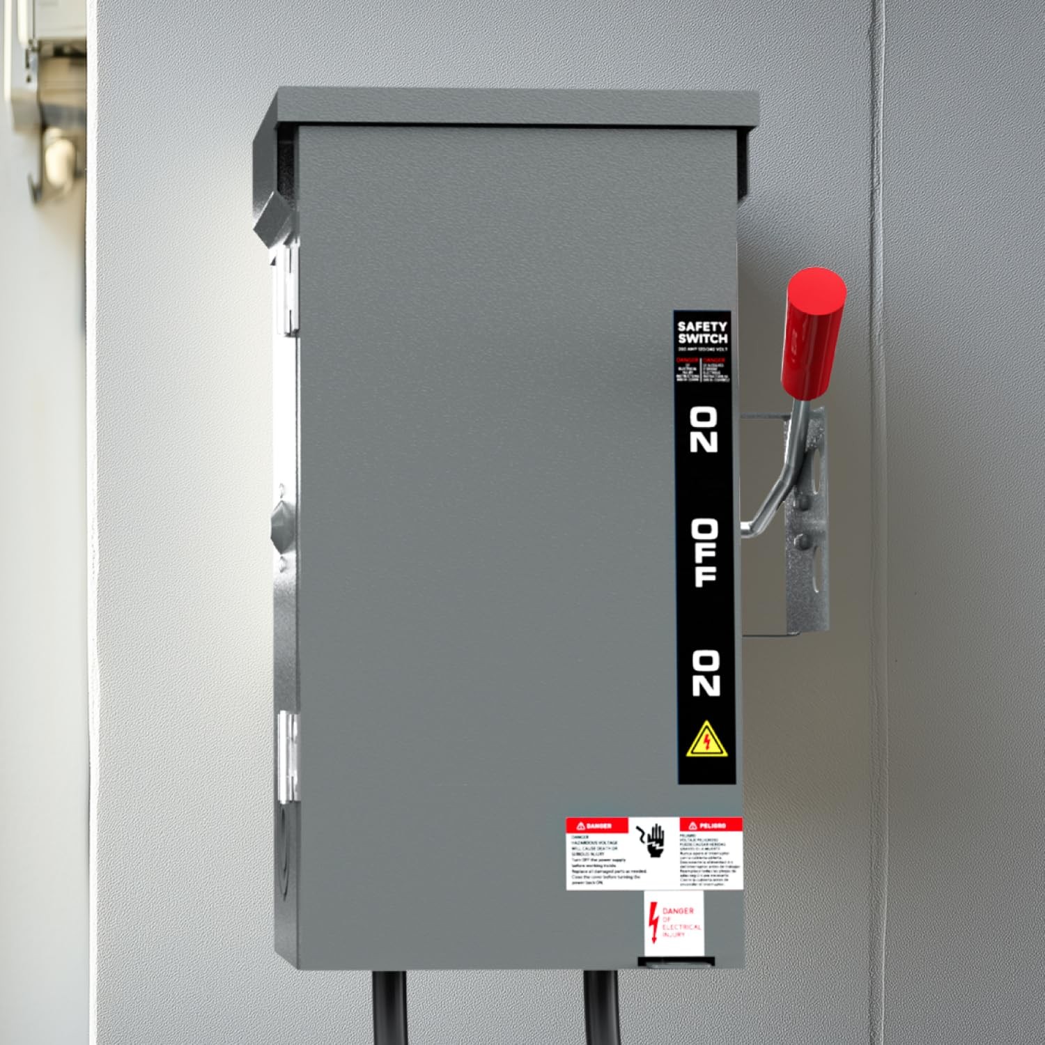 200A Manual Generator Transfer Switch,120/240 Volt, 48000W Heavy Duty Transfer S
