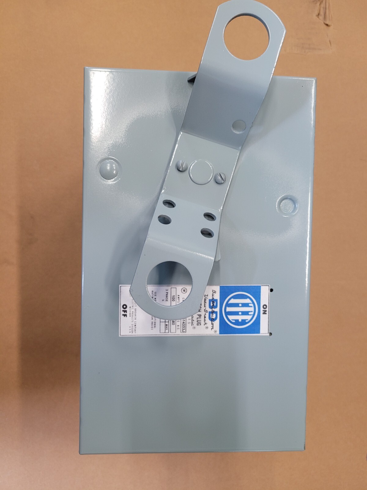 ITE BUSWAY PLUG, BOS14352, 60 AMP, 480 VOLT, BUS, BUSS, BUS DUCT, RECONDITIONED