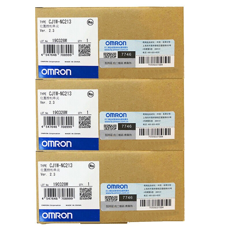 1PCS New Omron CJ1W-NC213 PLC Module CJ1WNC213 In Box Fast Ship US Free TAX