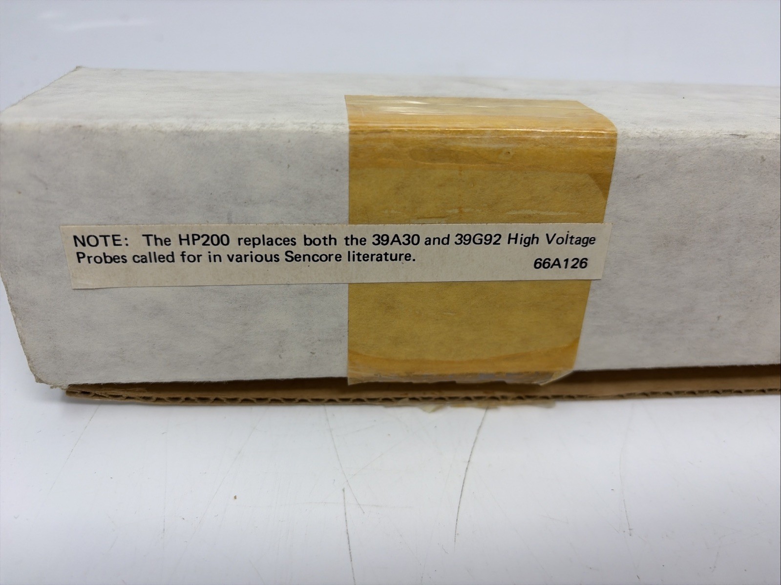NOS NEW SENCORE HP200 50K V HIGH VOLTAGE PROBE In Box New Old Stock