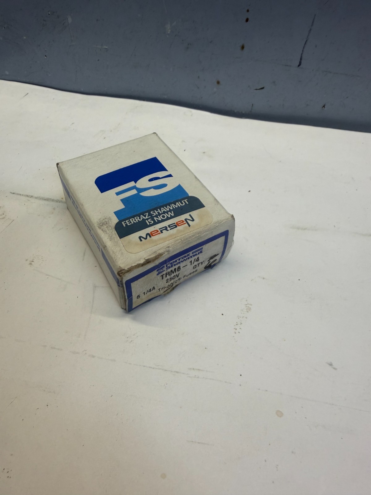 Mersen/Ferraz Shawmut TRM 6-1/4 Tri-Onic Fuses (LOT OF 6) 6-1/4A/250V FREE SHIP