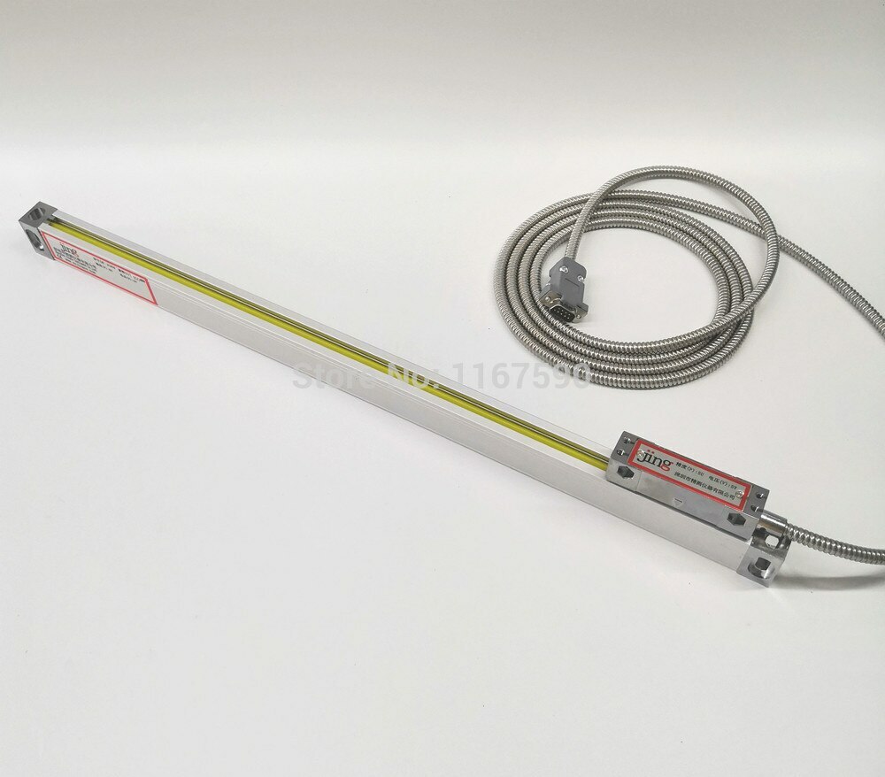1000mm / 40″ Travel Linear Scale 5um 0.005mm Glass Encoder for Milling Lathe