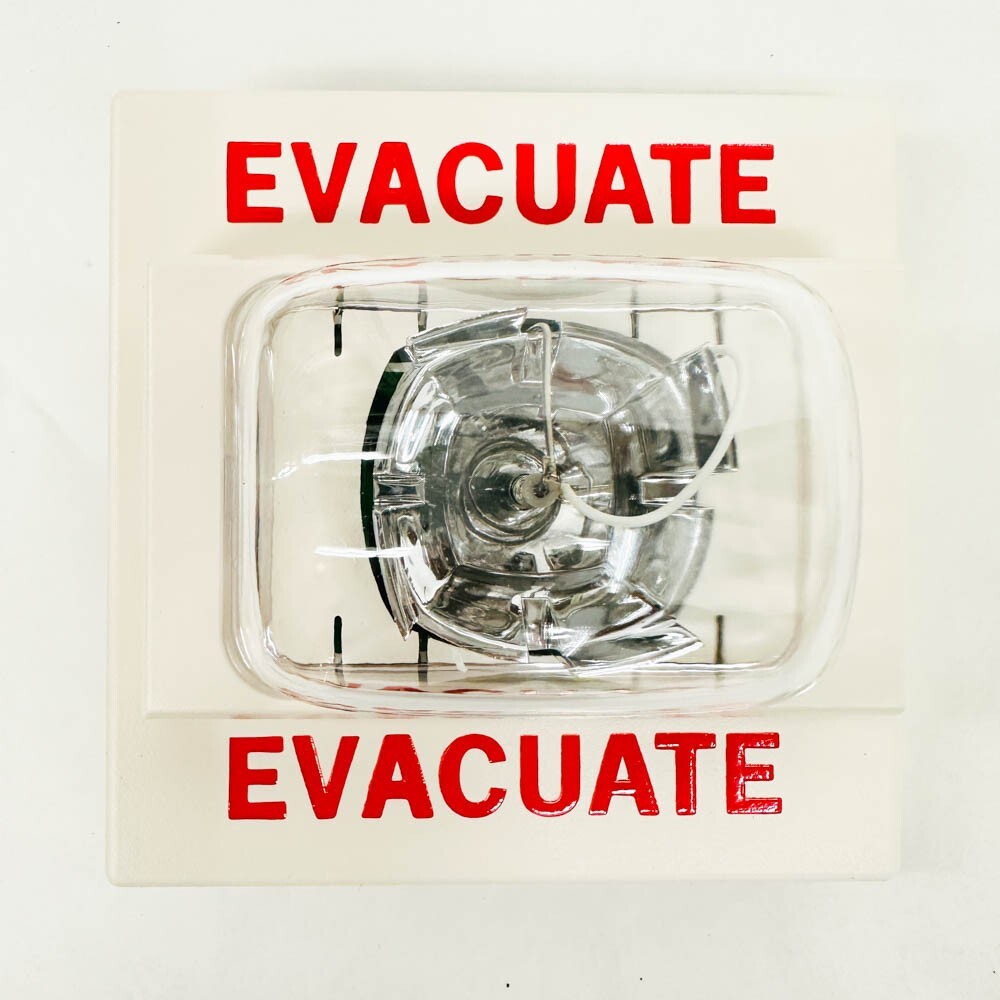 Faraday 2700B2124AA Stand Alone Strobe Evacuate 500-648644FA White – Made in USA