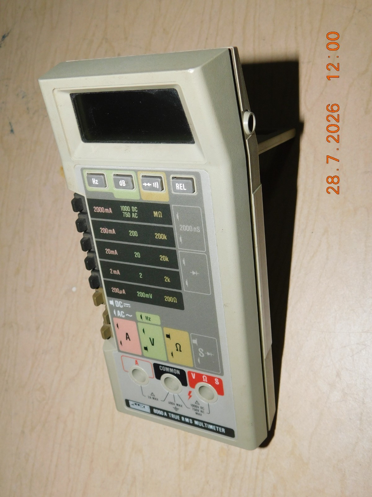 Fluke 8060A .4.5 Digit Multimeter. True RMS AC.