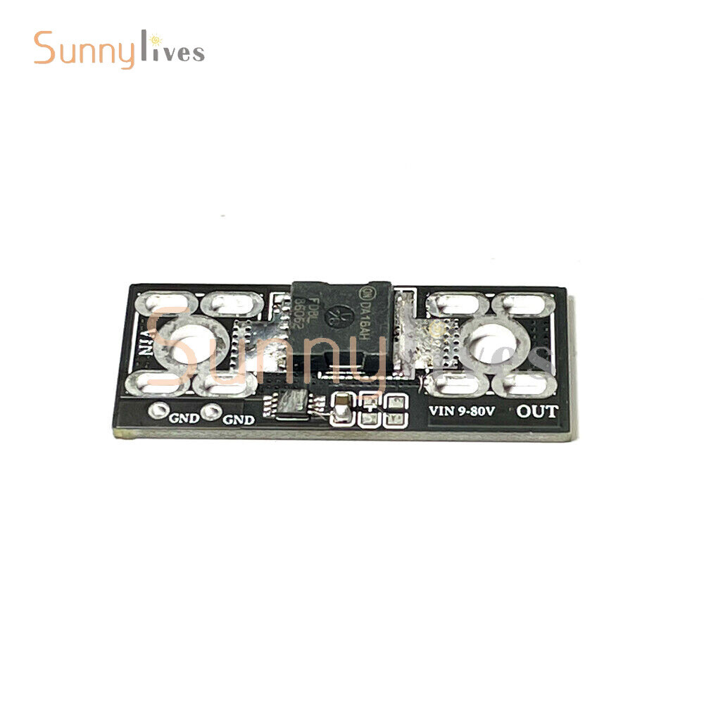 1-10PCS 50A Ideal Diode Controller Solar/Battery Anti Backflow Protection Module