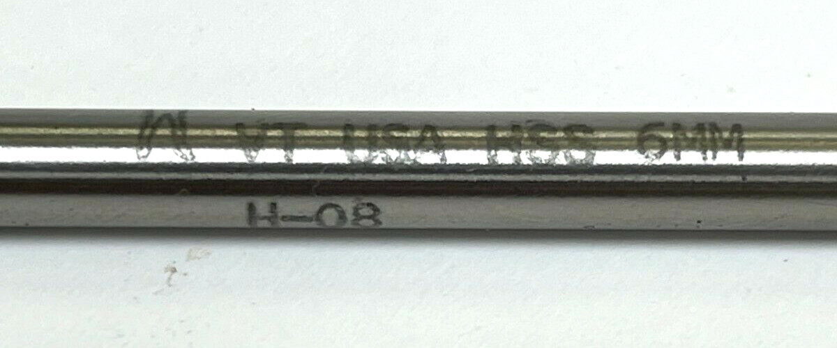 YANKEE CHUCK REAMER 433 HSS 0.2362 6″ OVERALL LENGTH