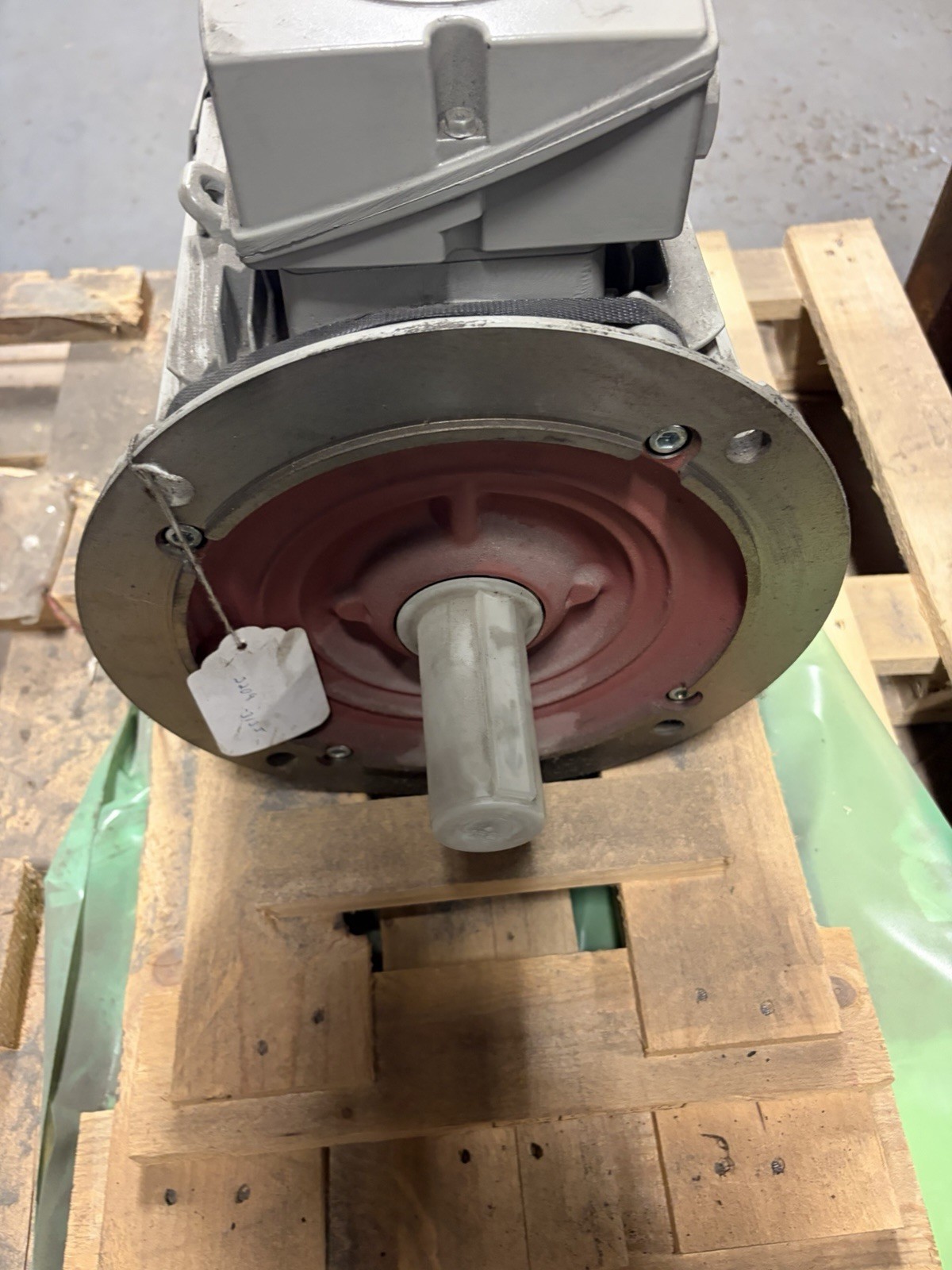 Siemens 1AV3132B 1LE10231CB222FF4-Z Brake Motor 10hp 1770rpm USED GOOD CONDITION