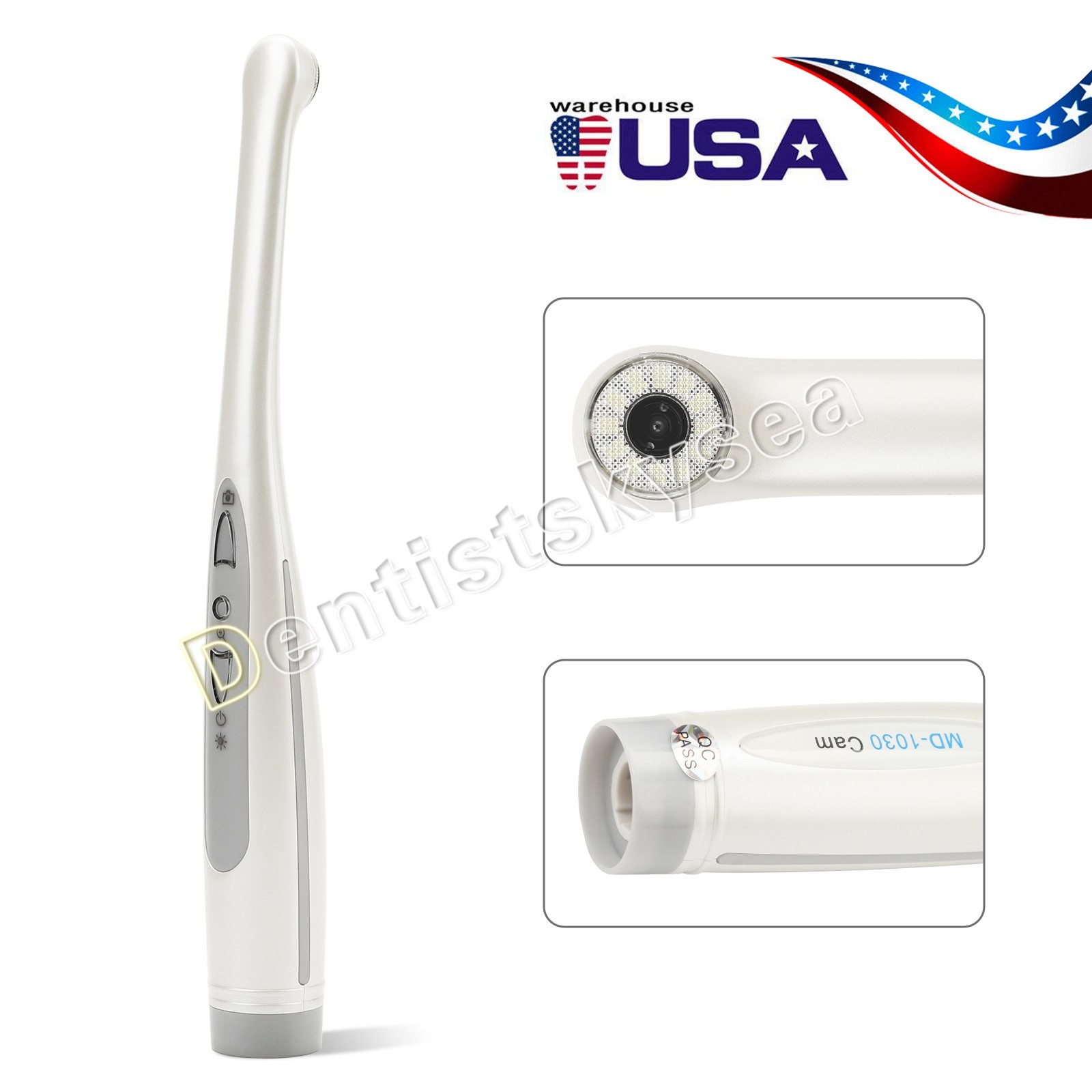 Dental Ultrasonic Piezo Scaler Handpiece fit For EMS WOODPECKER type Tips 135℃