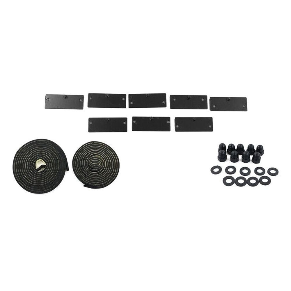 Toyota Supra 2021-2022 Rear Window Louver Sun Shade Cover Matte Black 1pc