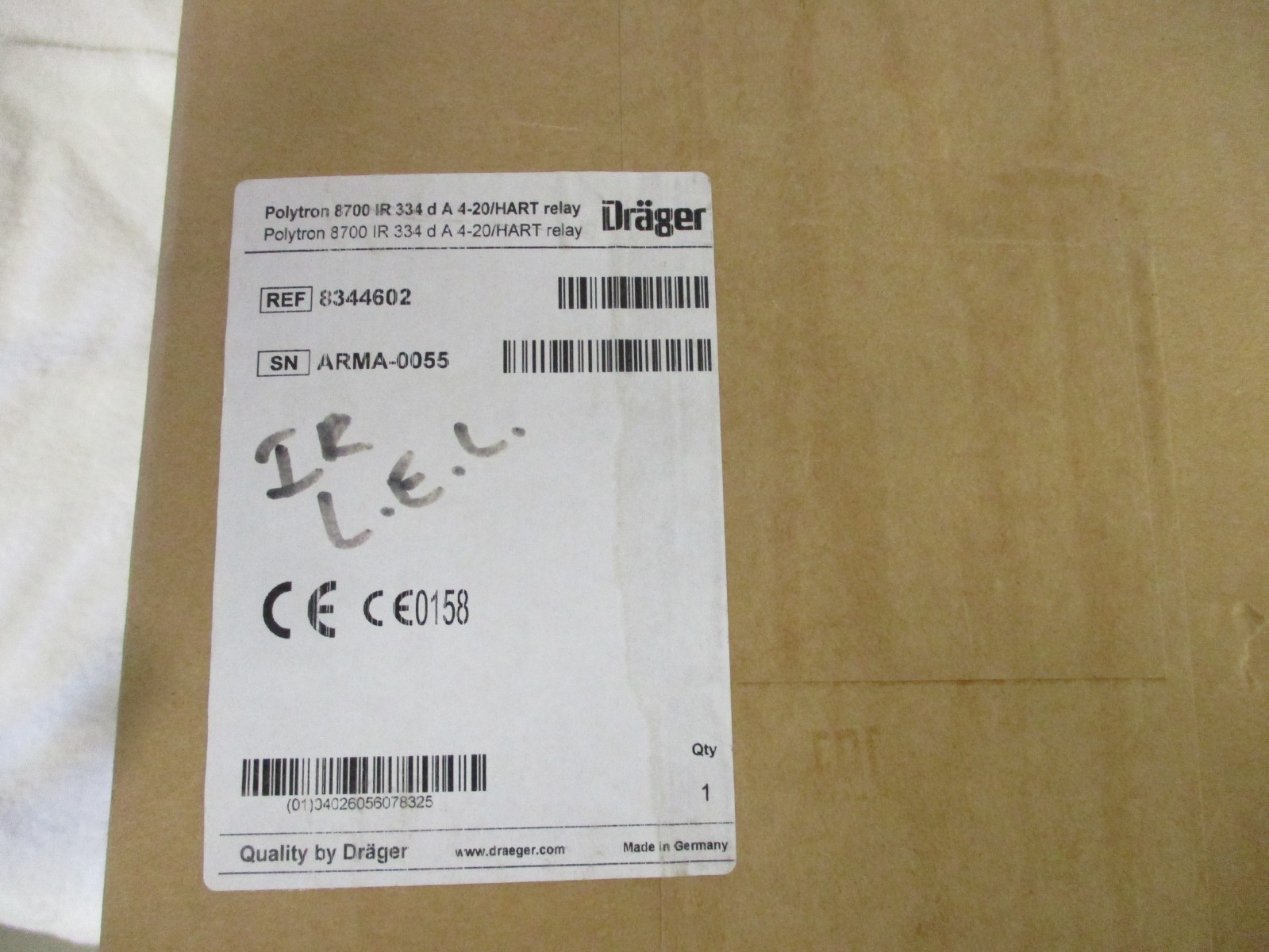NIB Drager Polytron 8000/8700 Gas Detector PIR 7000 Safety 8344602