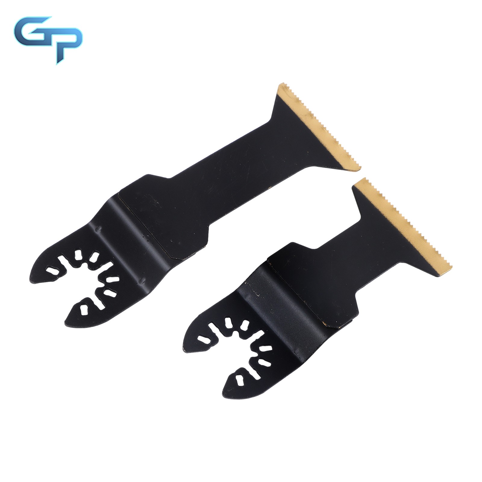 16 Pcs Extended Titanium Oscillating Saw Blades for Metal & Wood Cutting