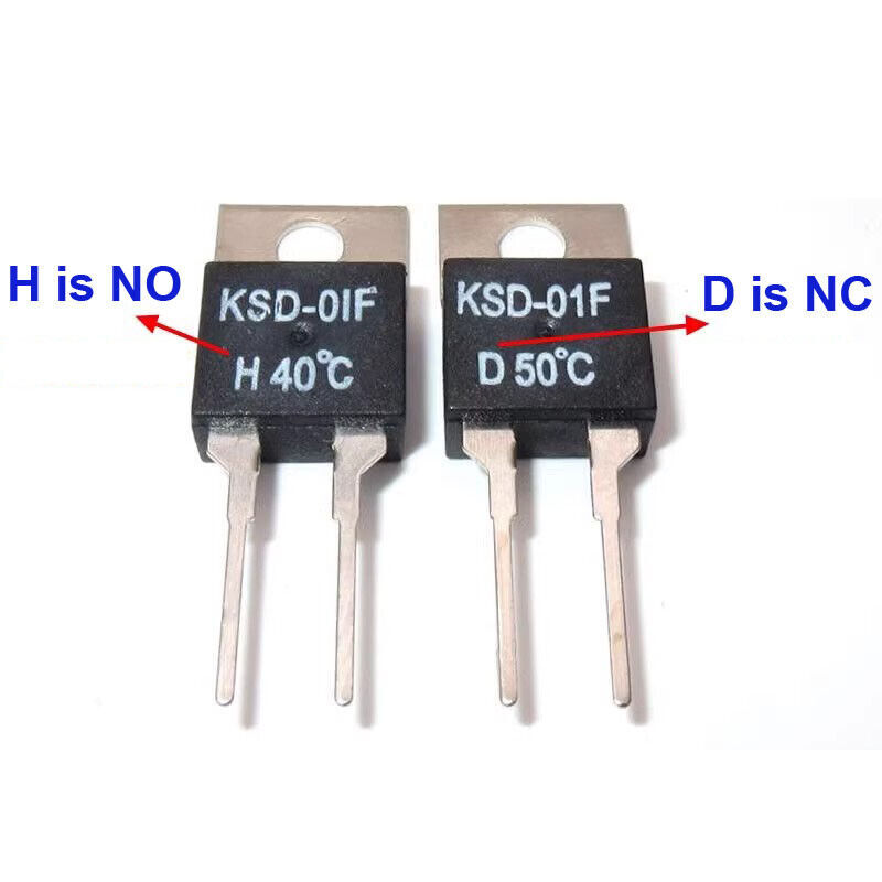 KSD-01F / JUC-31F Temperature Switch Control Sensor Thermal Thermostat 32°-302°F