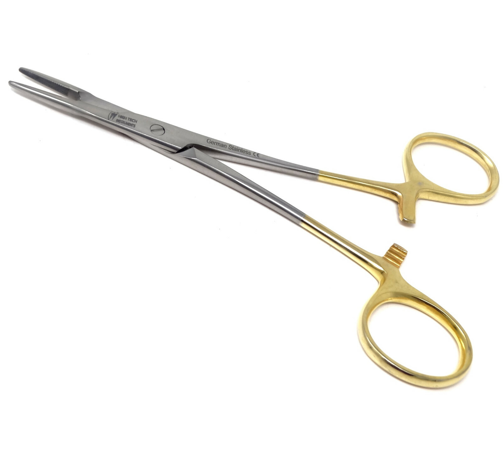 German T/C Olsen Hegar Needle Holder 5.5″ Serrated W/ Tungsten Carbide Insert