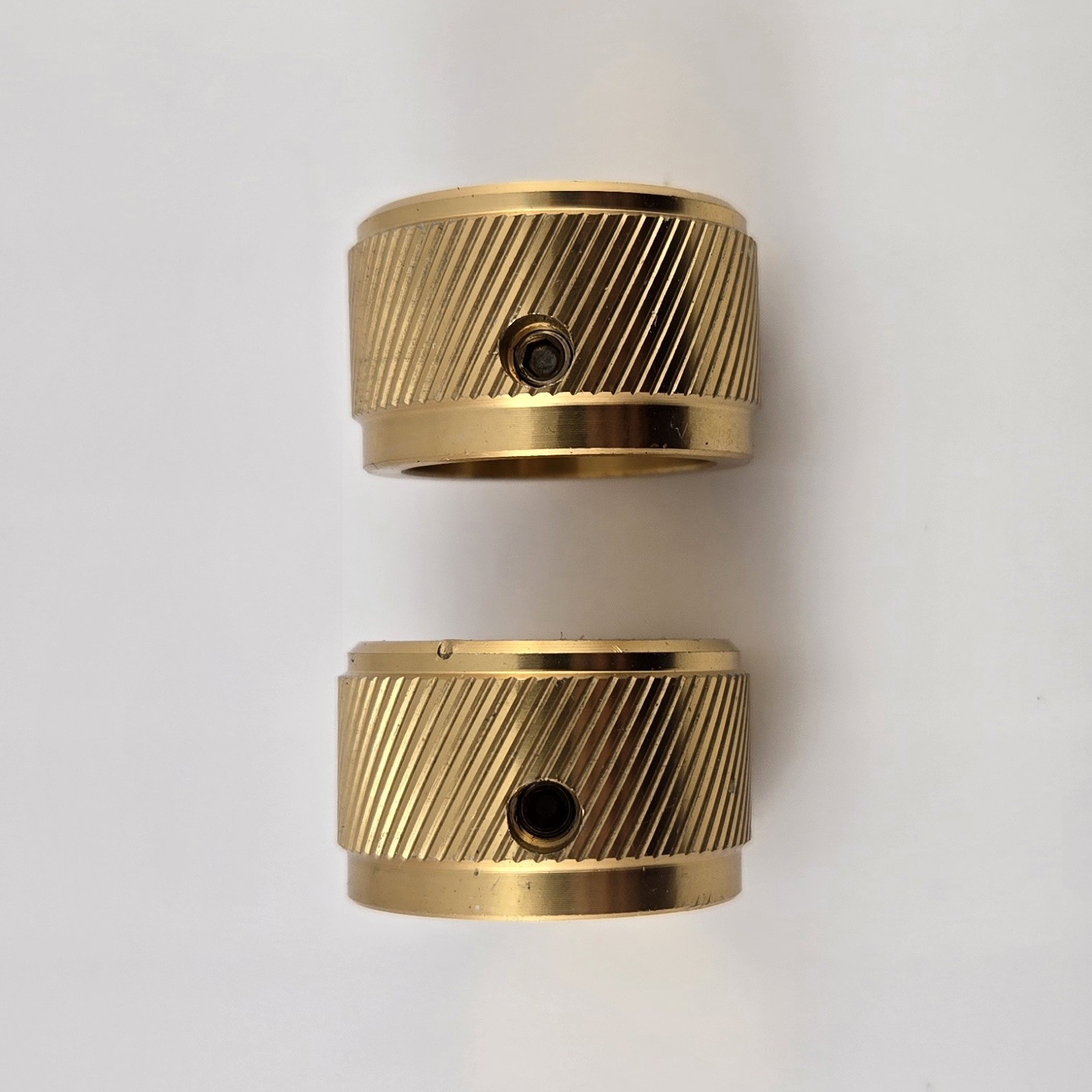 2 Pack Aluminum Rotary Electronic Control Potentiometer Knob