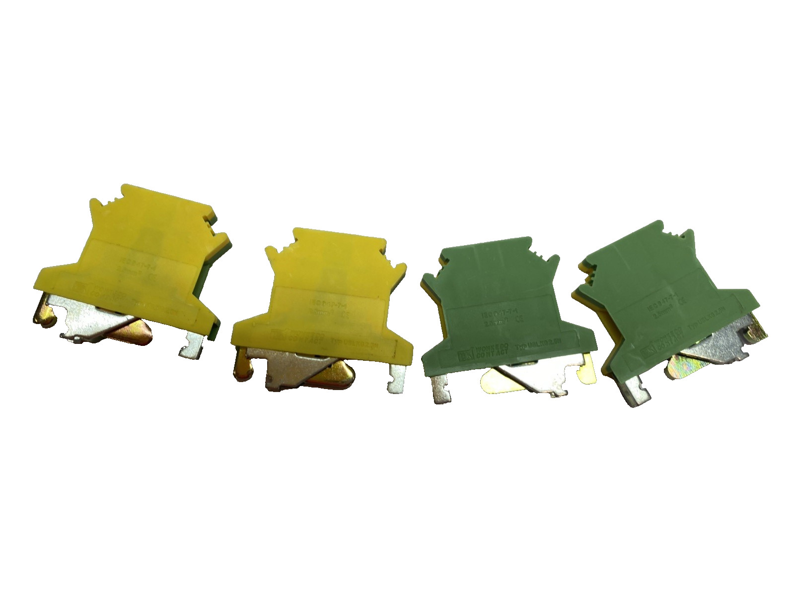 Wonkedo Contact USLKG2.5N Terminal Block Pin LOT OF 4