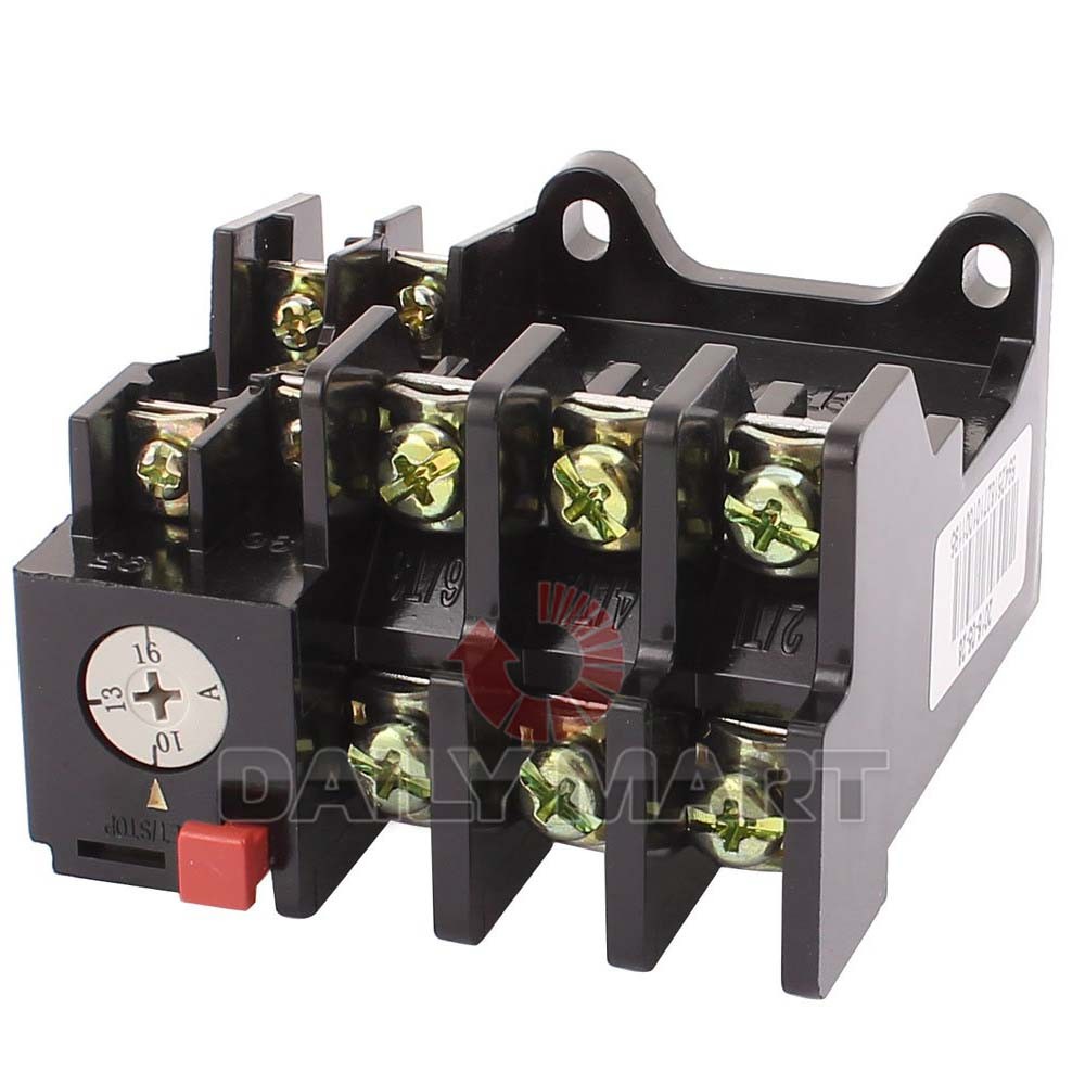 10PCS/New in Box CHINT JR36-20 1NO 1NC 3-Phase Thermal Overload Relay 10-16A