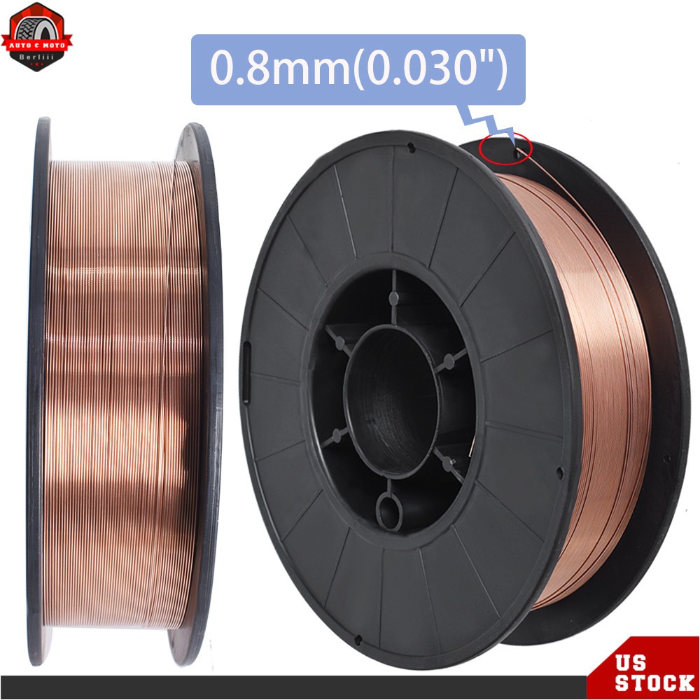 11-lb Roll 4Pack ER70S-6 .030″ (0.8mm) Mild Steel MIG Welding Wire