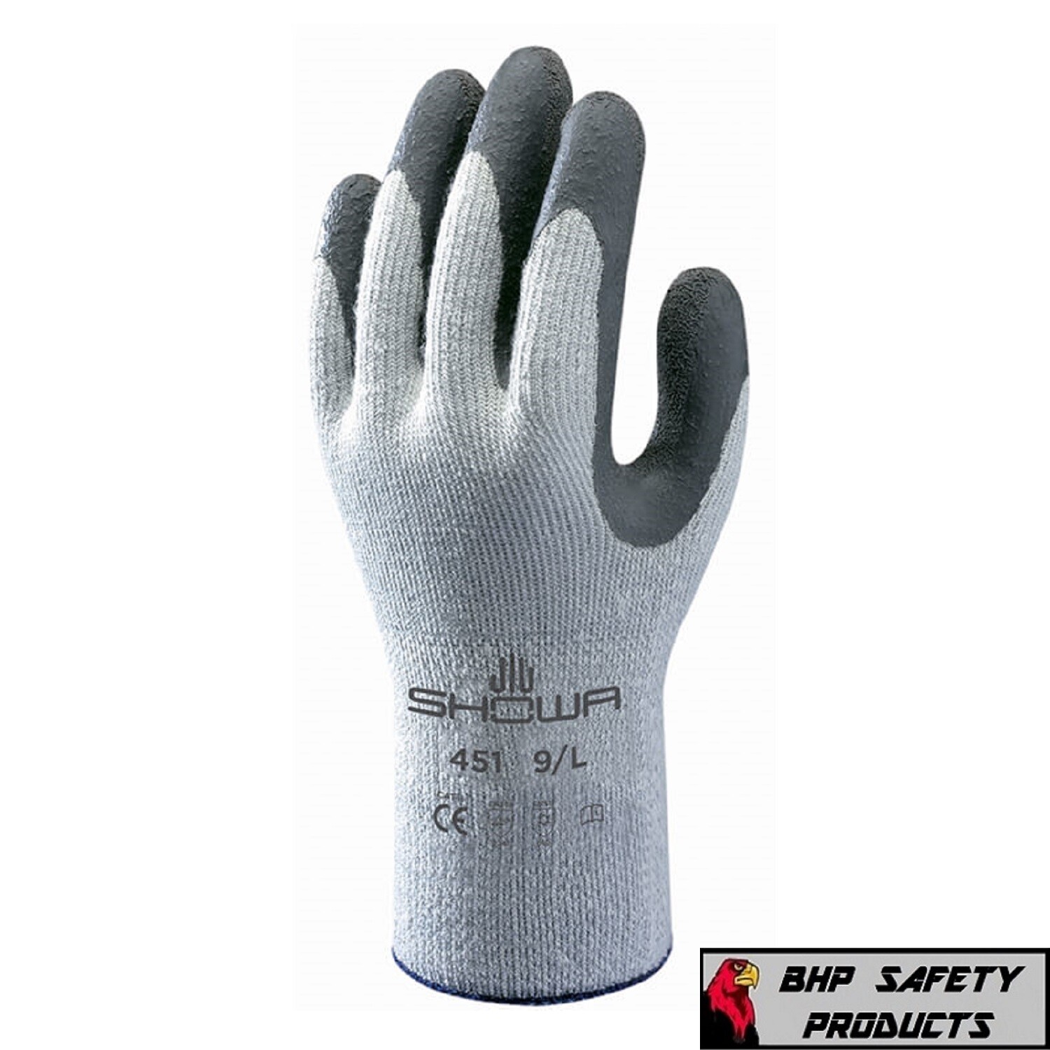 SHOWA ATLAS 451 THERMA FIT INSULATED WINTER WORK GLOVES, RUBBER COATING (1 PAIR)