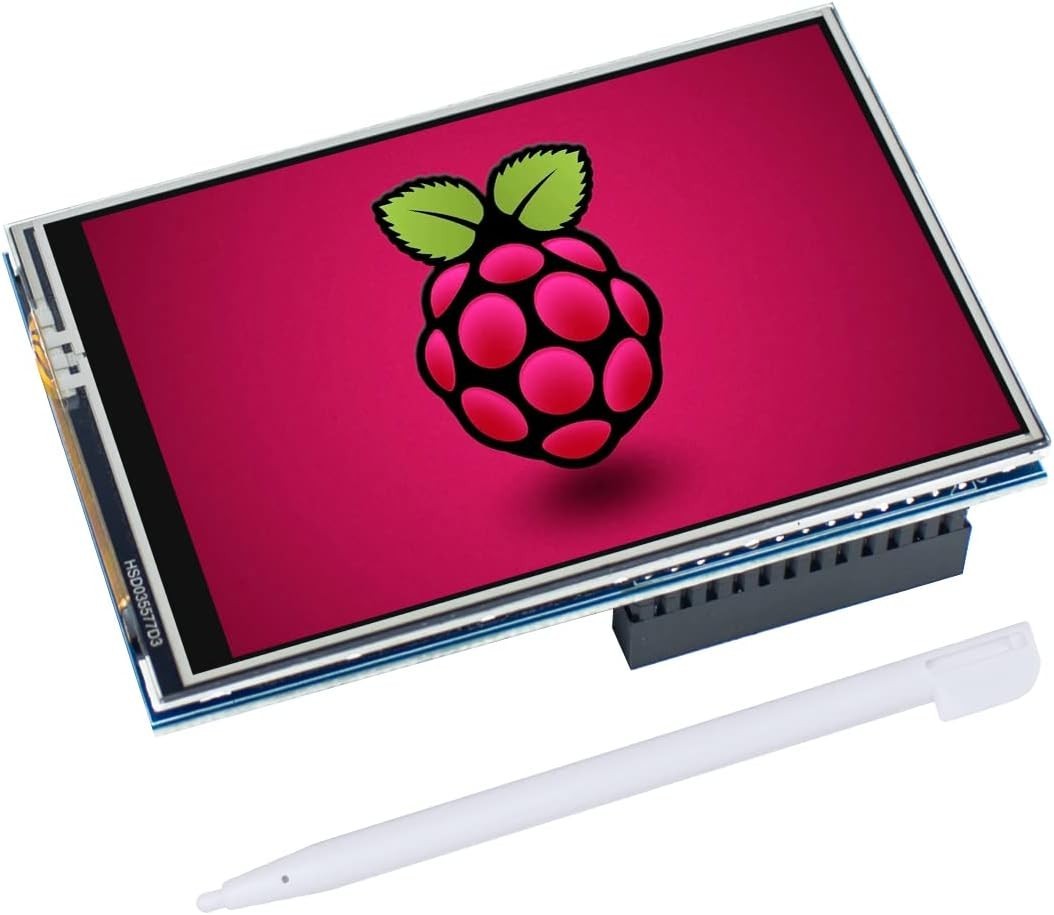 3.5 Inch 480×320 Touch Screen TFT LCD SPI Display Panel for Raspberry Pi B, B…