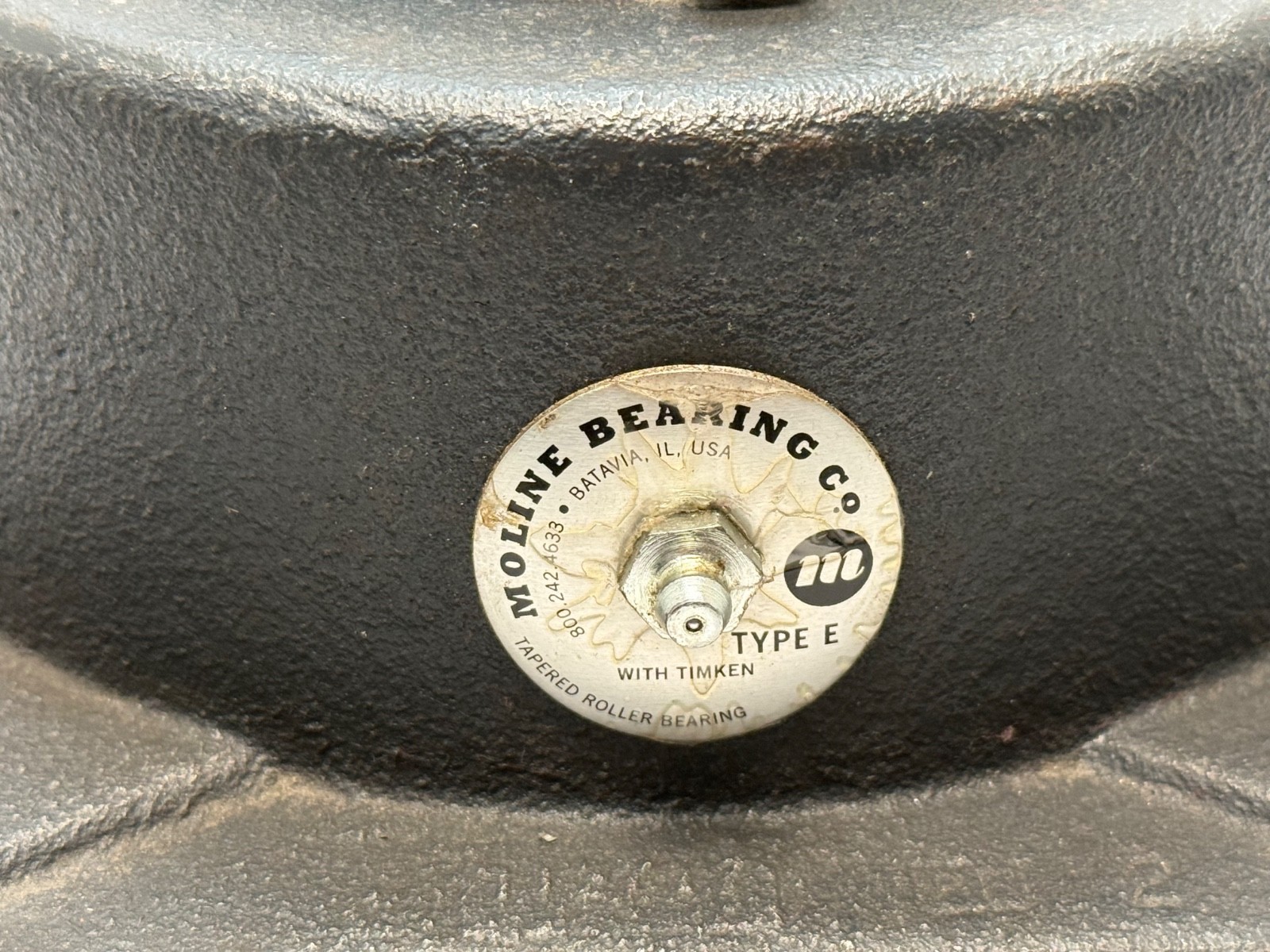 Moline 29111303D Flange Mount Bearing 3-3/16″ID Type E 131-05-307 NPE42138DE