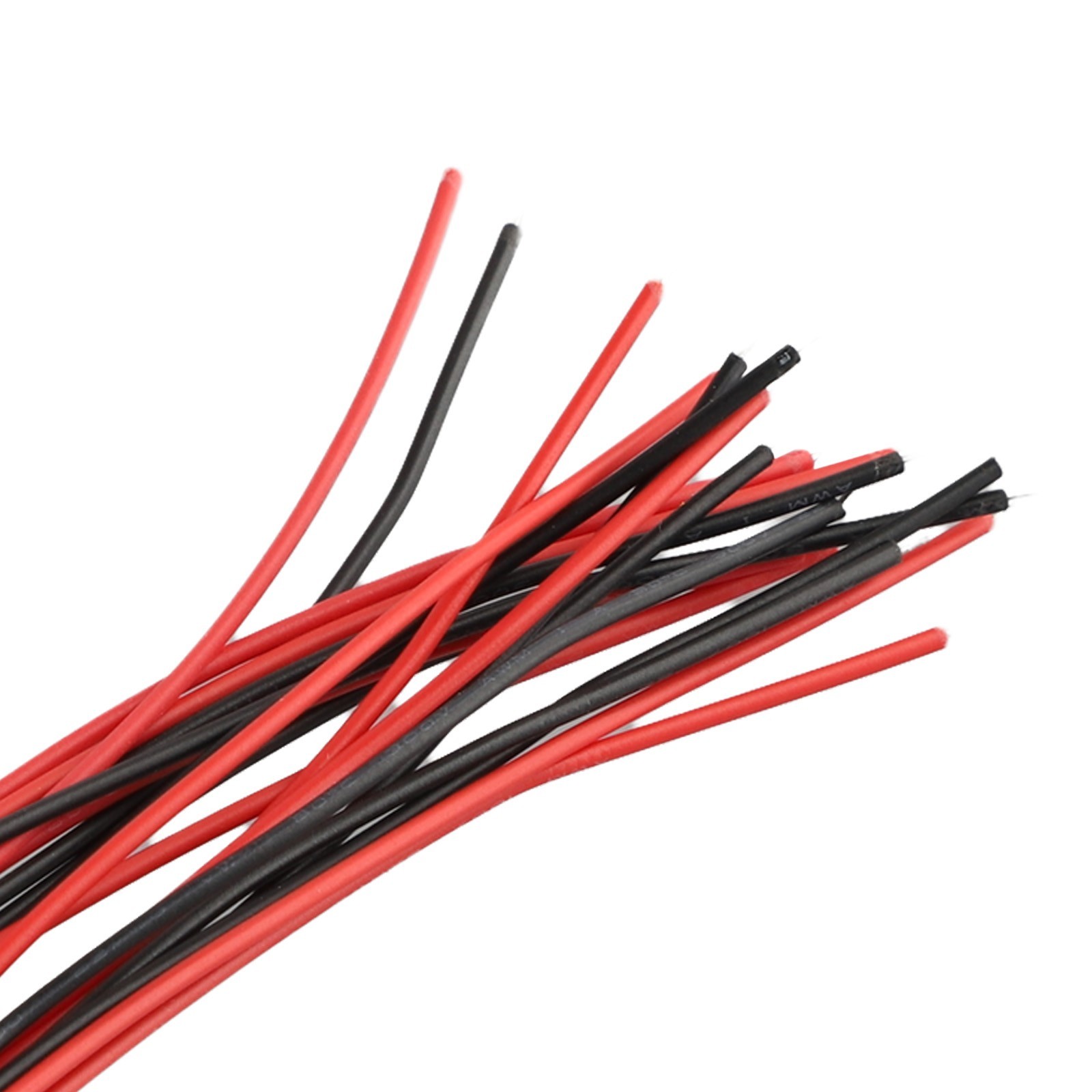 Connector Cable with 2P Assembled Connector 200mm Red + Black Wire