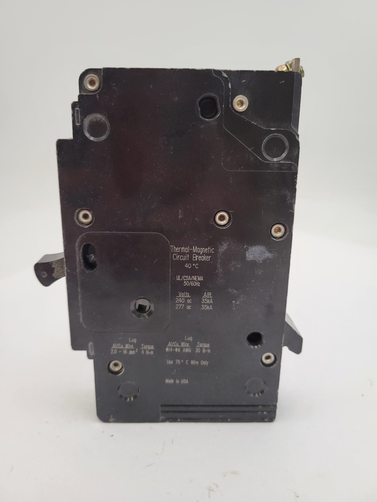 Square D EGB14020 Bolt-On Circuit Breaker 20 Amp 1P 277V Type EGB