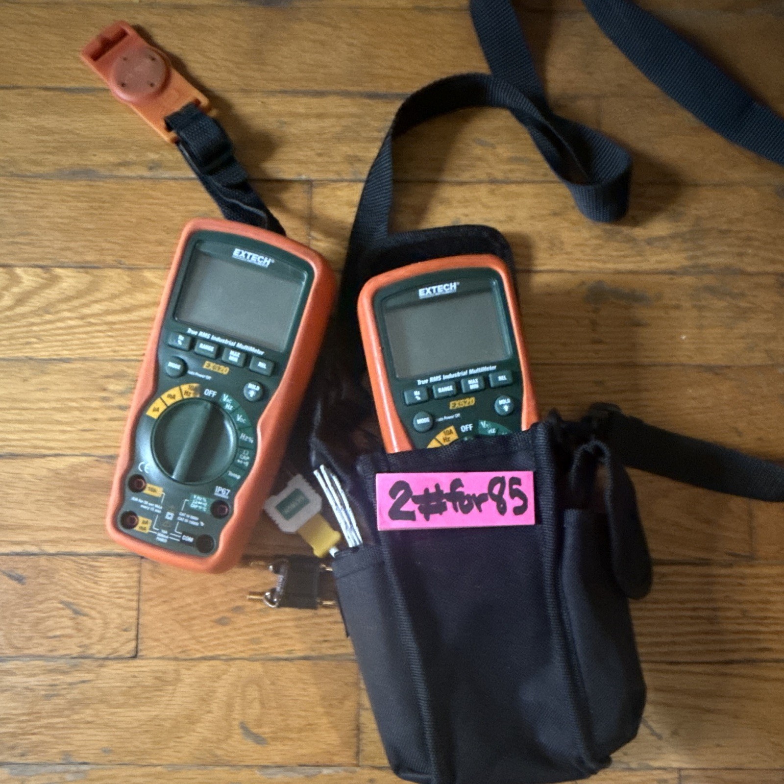 Extech EX520 True RMS Digital Handheld Multimeter CAT III 600V 4000 Count IP67