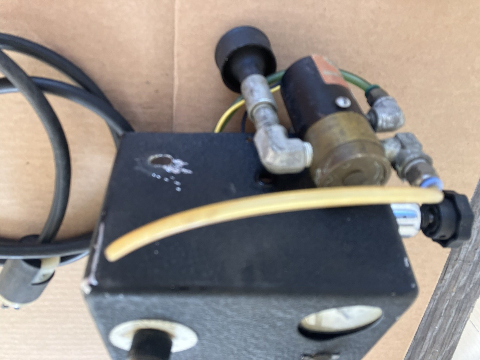 Control Unit From A Kingsley Pneumatic Hot Stamp Foil Machine