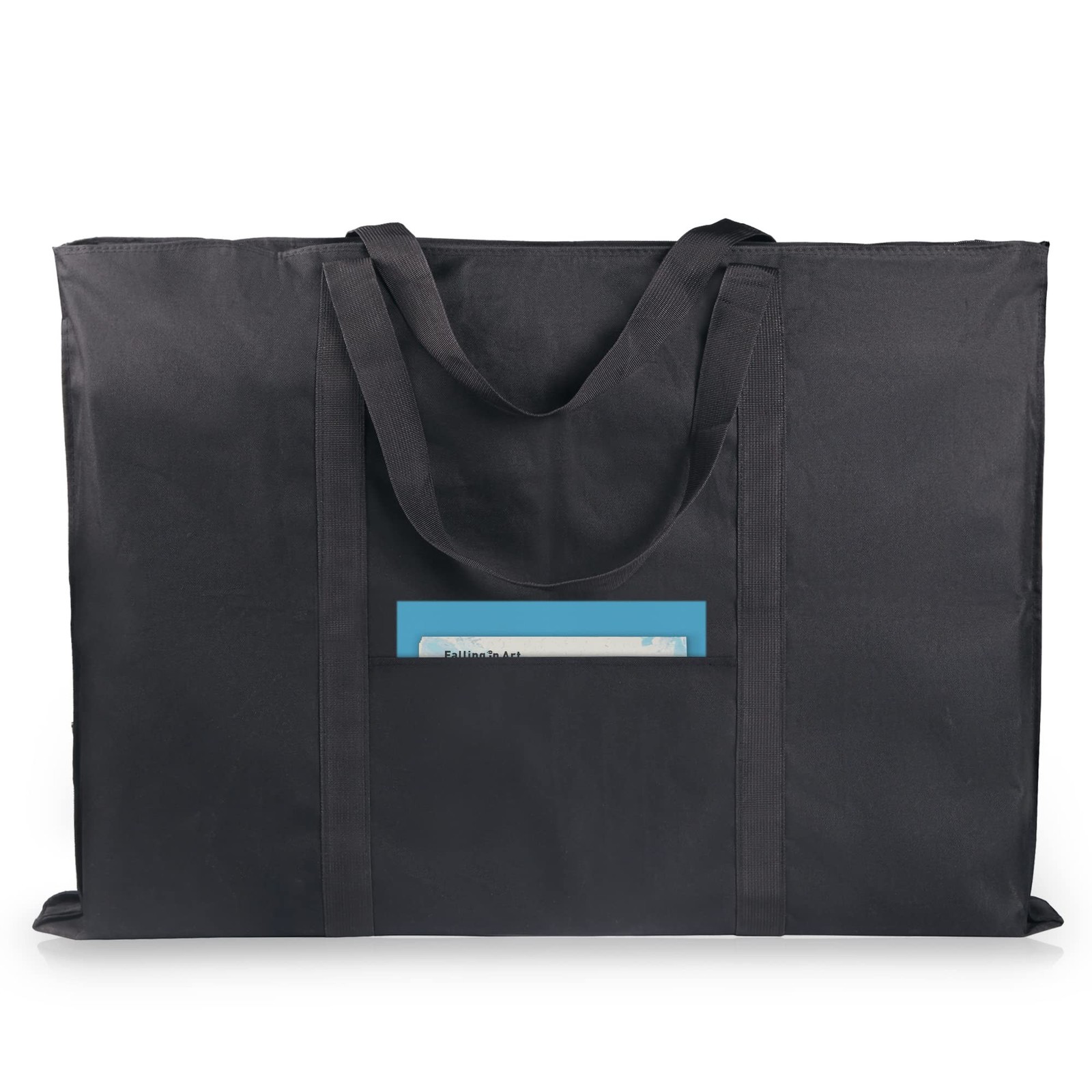 JJRING Dacron Light Weight Art Portfolio Bag, 24» x 32» for 23» x 31», Bl…