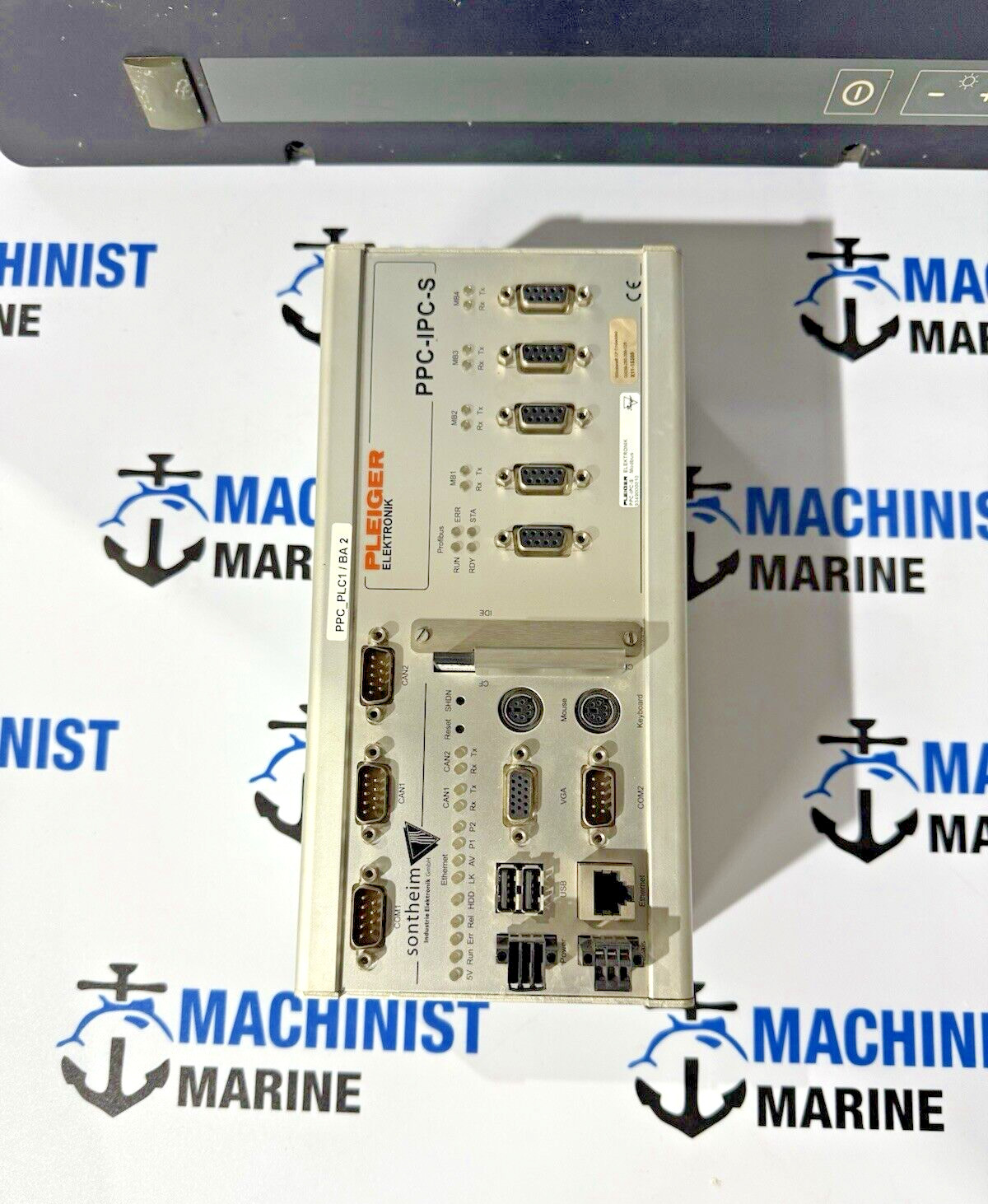 PLEIGER ELEKTRONIK SONTHEIM PPC-IPC-S WITH MT219 nautic 24 display