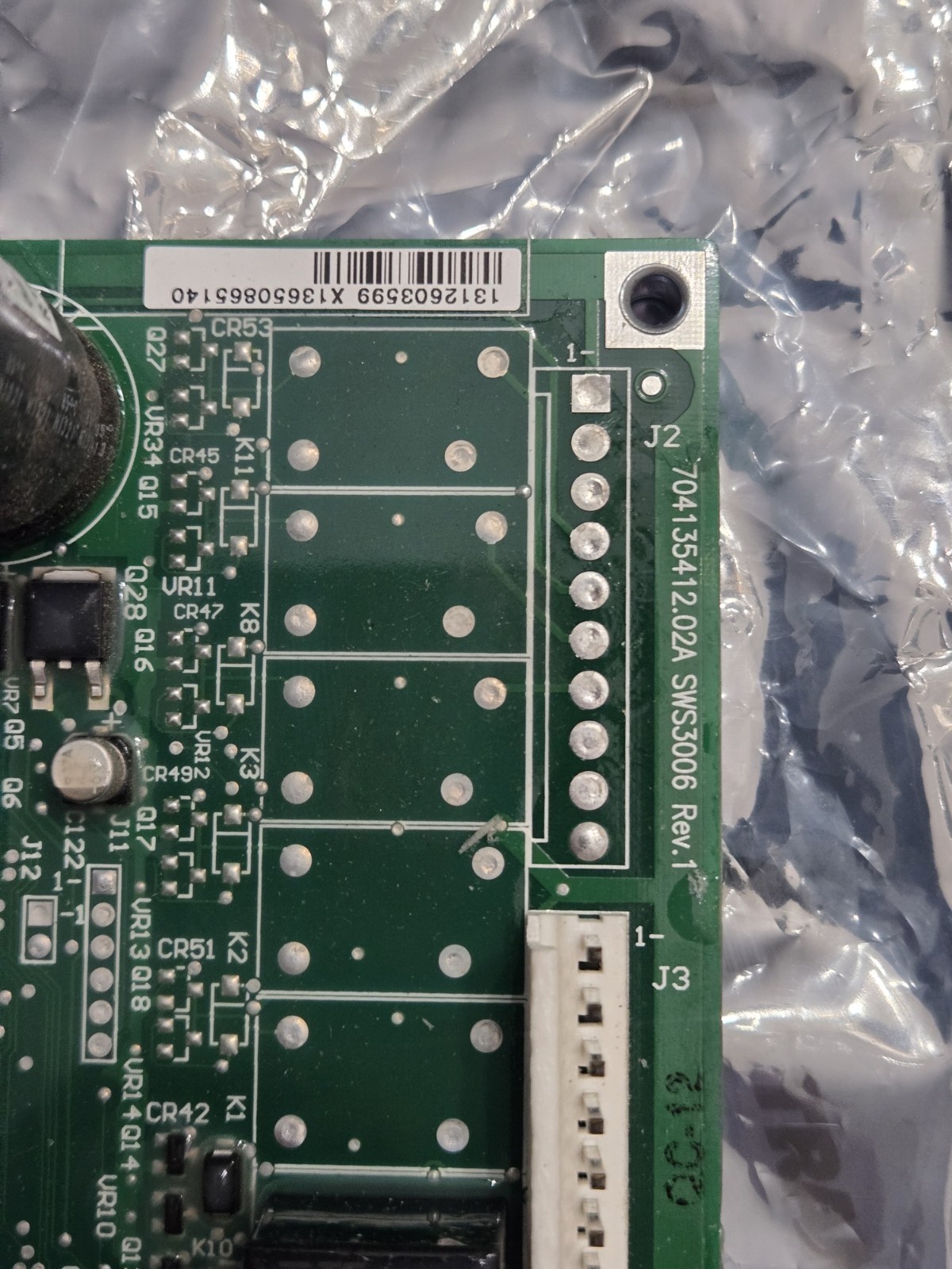Trane 64002352 Rev D Control Board RTRM MOD03196. Single Stage Only!!