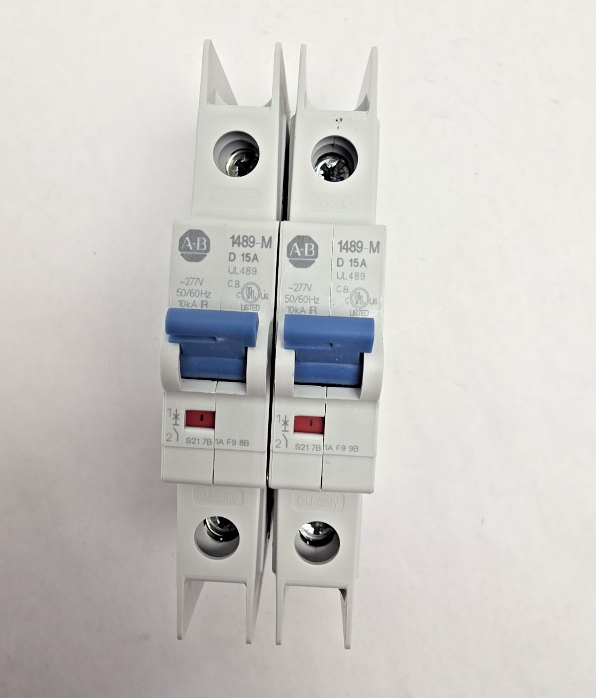 Allen Bradley 1489-M1D150 Ser. D Circuit Breaker 1-Pole 7A Box Of 2,Bulgaria,New