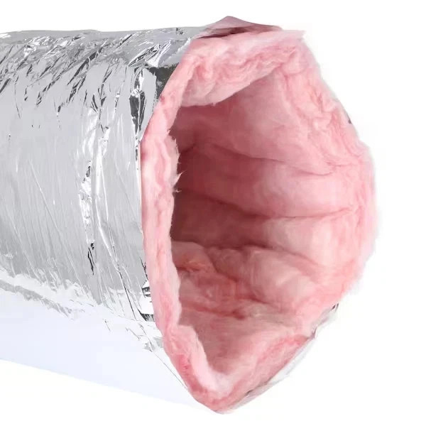 Master Flow 8 In. x 5 ft. R-6 Ductwork Insulation Sleeve R8 – Free Shipping